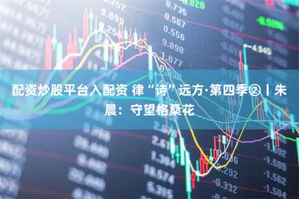 配资炒股平台入配资 律“诗”远方·第四季②丨朱晨：守望格桑花